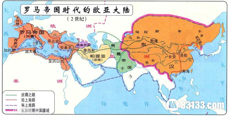 夹在大国间的安息国